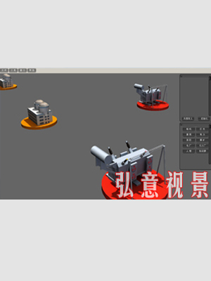電力設備潮流積木式搭建VR平臺